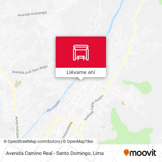 Mapa de Avenida Camino Real - Santo Domingo