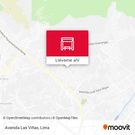 Mapa de Avenida Las Viñas