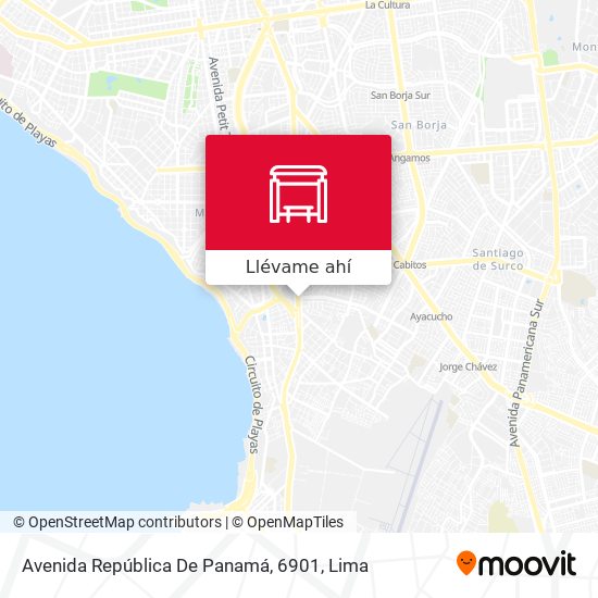 Mapa de Avenida República De Panamá, 6901