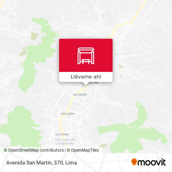 Mapa de Avenida San Martín, 370