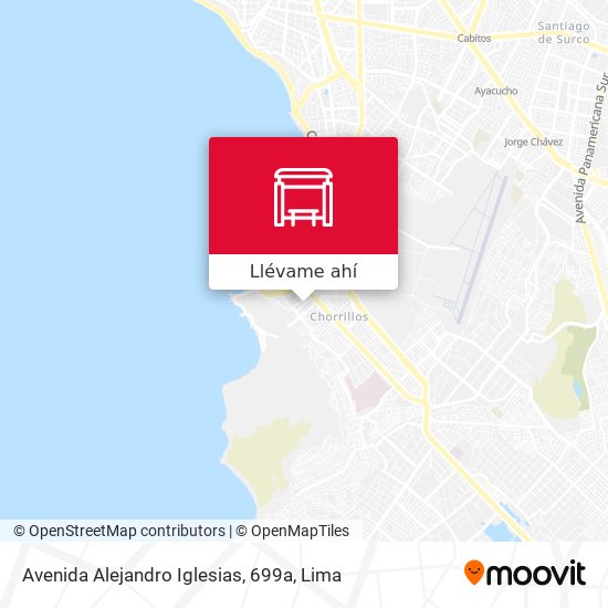 Mapa de Avenida Alejandro Iglesias, 699a
