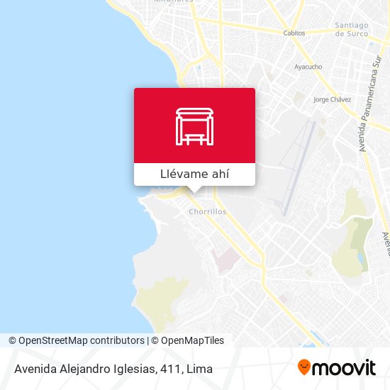 Mapa de Avenida Alejandro Iglesias, 411