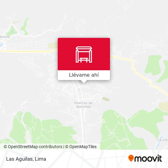 Cómo llegar a Las Aguilas en Pachacamac en Autobús?