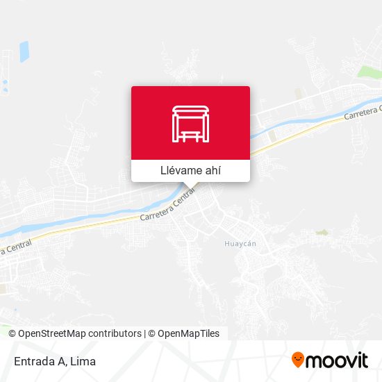 Mapa de Entrada A