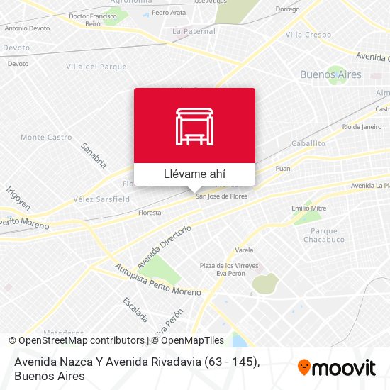 Mapa de Avenida Nazca Y Avenida Rivadavia (63 - 145)