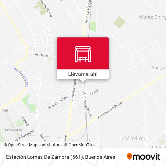 Mapa de Estación Lomas De Zamora (561)