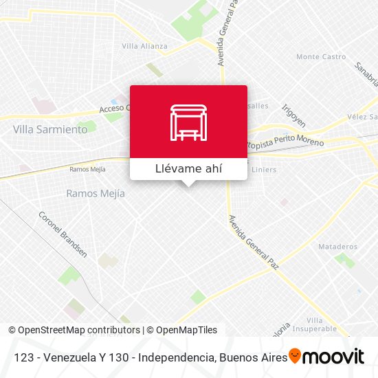 Mapa de 123 - Venezuela Y 130 - Independencia