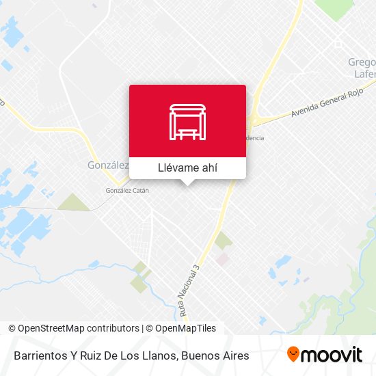 Mapa de Barrientos Y Ruiz De Los Llanos