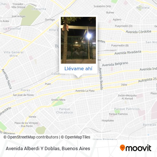 Mapa de Avenida Alberdi Y Doblas