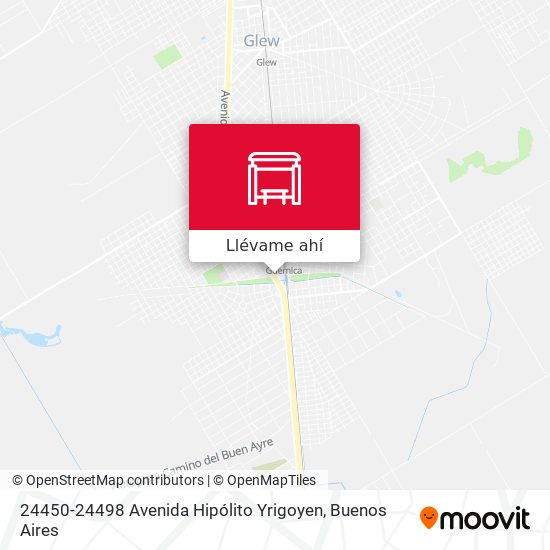 Mapa de 24450-24498 Avenida Hipólito Yrigoyen