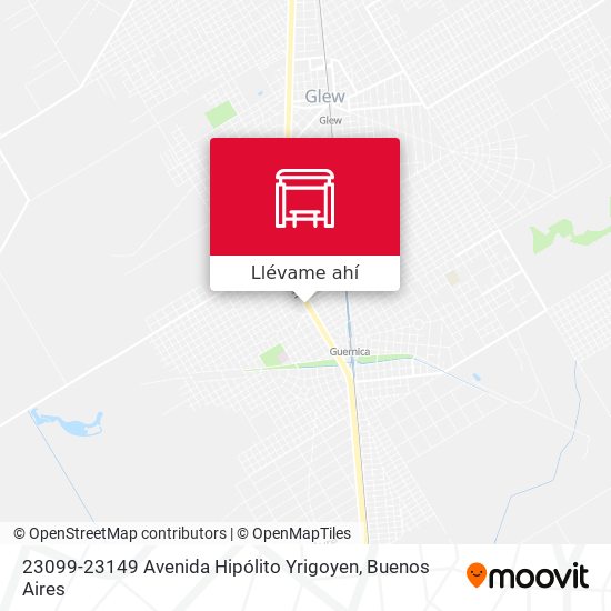 Mapa de 23099-23149 Avenida Hipólito Yrigoyen