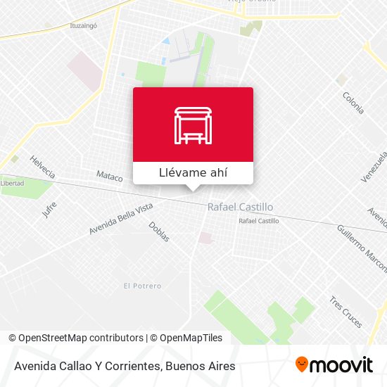 Mapa de Avenida Callao Y Corrientes
