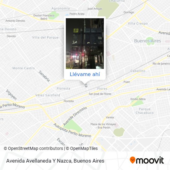 Mapa de Avenida Avellaneda Y Nazca