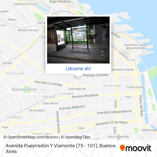 Mapa de Avenida Pueyrredón Y Viamonte (75 - 101)