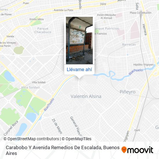 Mapa de Carabobo Y Avenida Remedios De Escalada