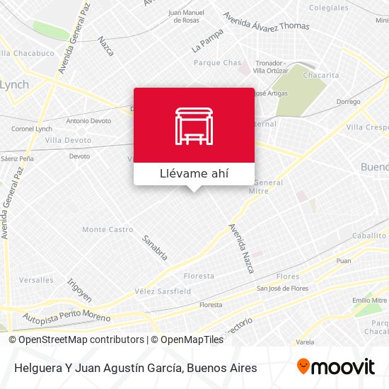 Mapa de Helguera Y Juan Agustín García