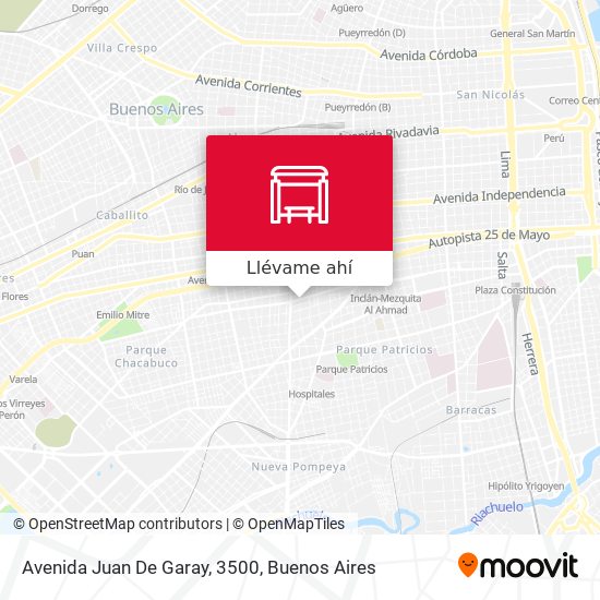 Mapa de Avenida Juan De Garay, 3500