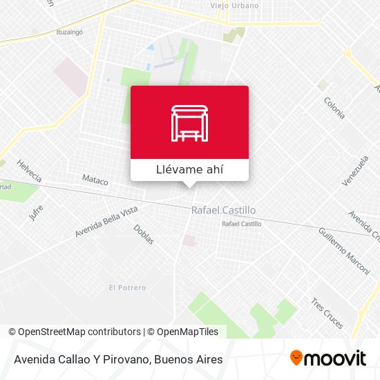 Mapa de Avenida Callao Y Pirovano