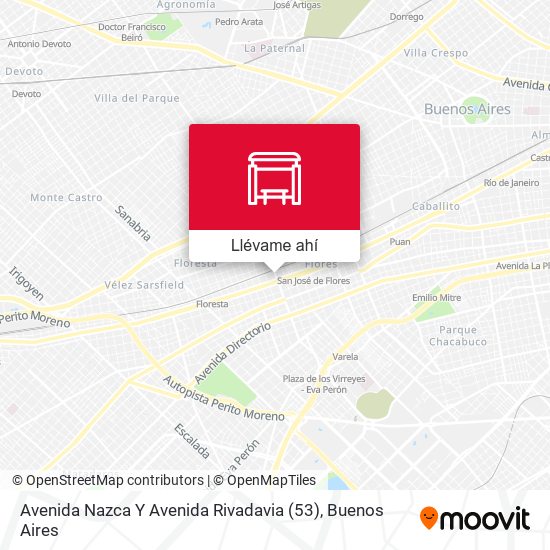 Mapa de Avenida Nazca Y Avenida Rivadavia (53)