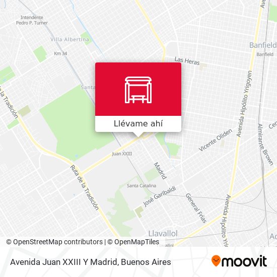 Mapa de Avenida Juan XXIII Y Madrid