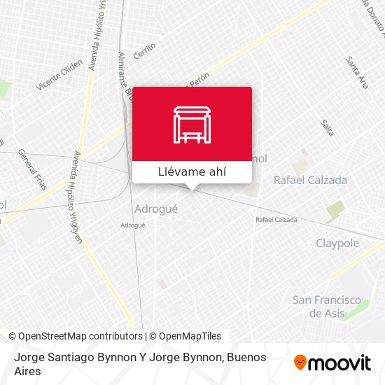 Mapa de Jorge Santiago Bynnon Y Jorge Bynnon