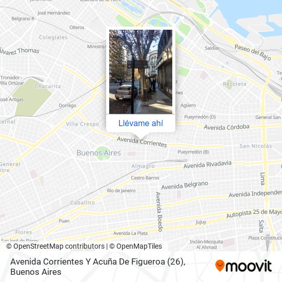 Mapa de Avenida Corrientes Y Acuña De Figueroa (26)