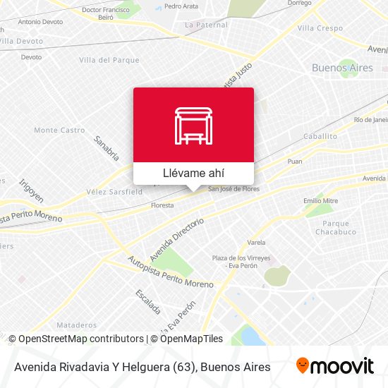 Mapa de Avenida Rivadavia Y Helguera (63)