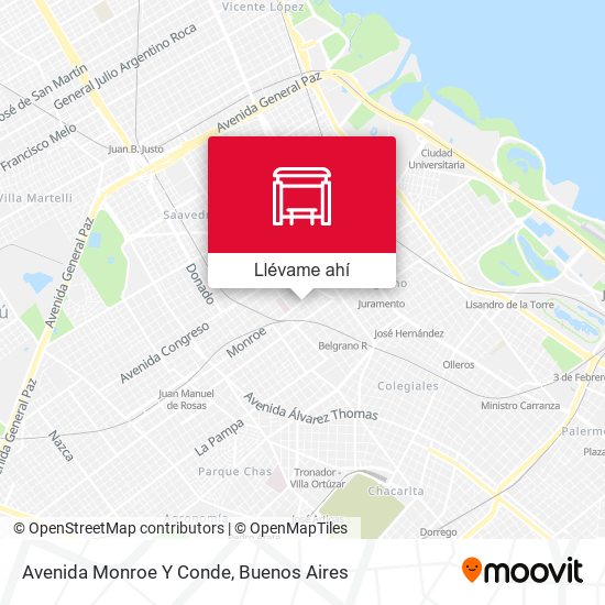 Mapa de Av. Monroe Y Conde