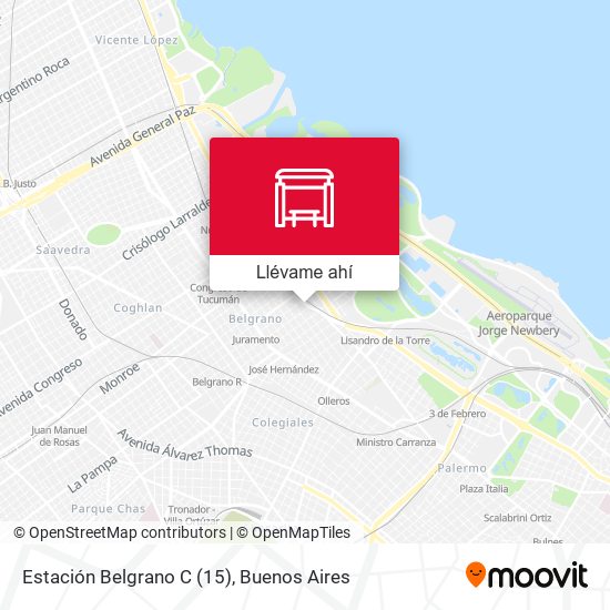 Mapa de Estación Belgrano C (15)