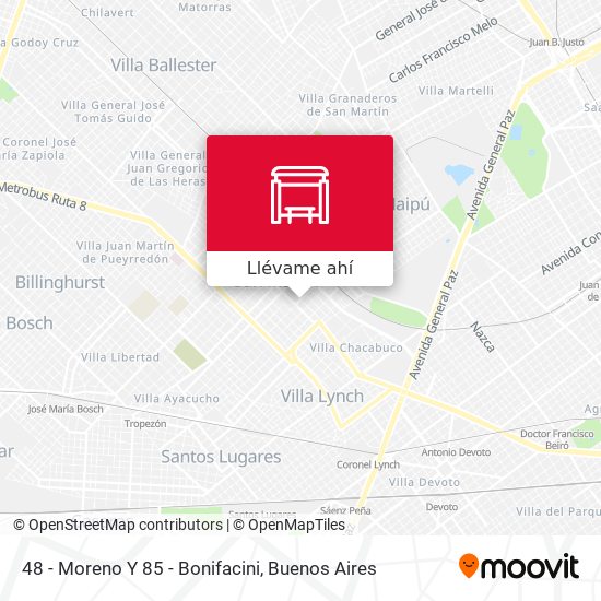 Mapa de 48 - Moreno Y 85 - Bonifacini