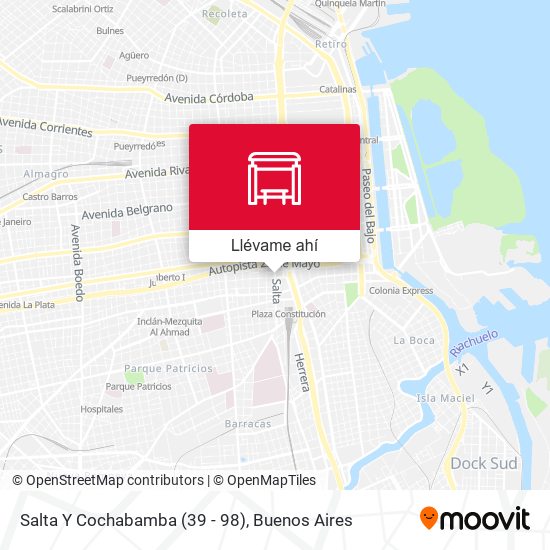 Mapa de Salta Y Cochabamba (39 - 98)
