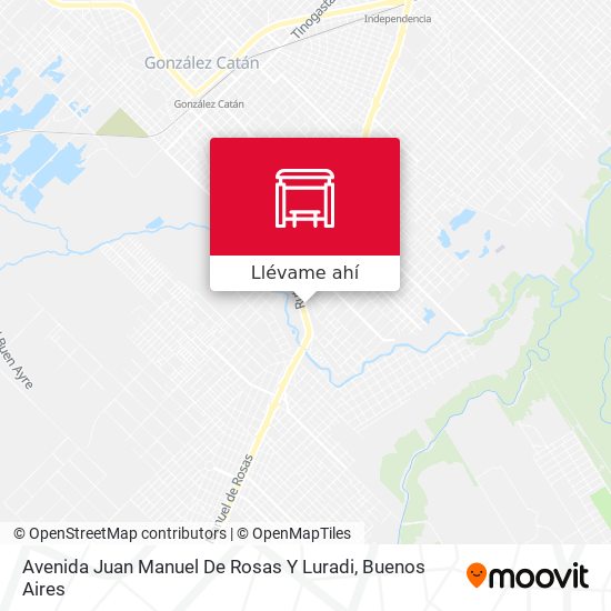 Mapa de Avenida Juan Manuel De Rosas Y Luradi