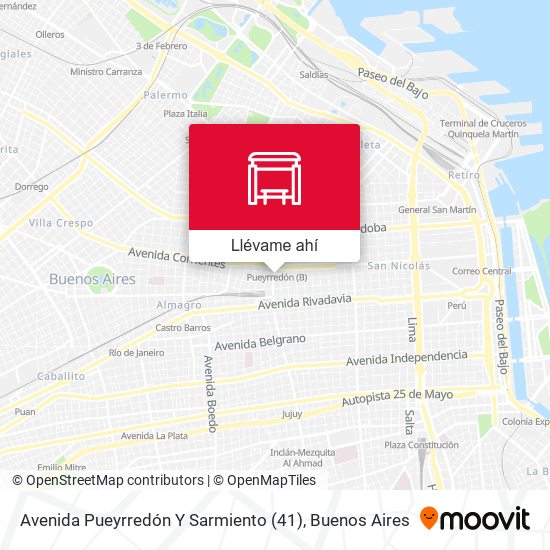 Mapa de Avenida Pueyrredón Y Sarmiento (41)