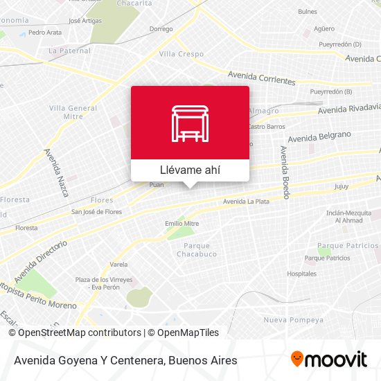 Mapa de Avenida Goyena Y Centenera