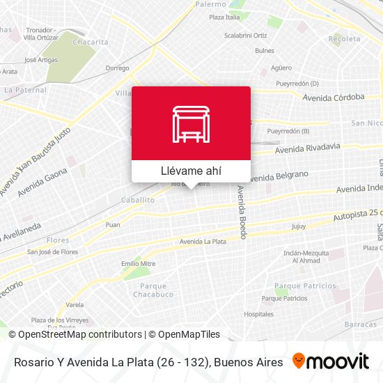 Mapa de Rosario Y Avenida La Plata (26 - 132)