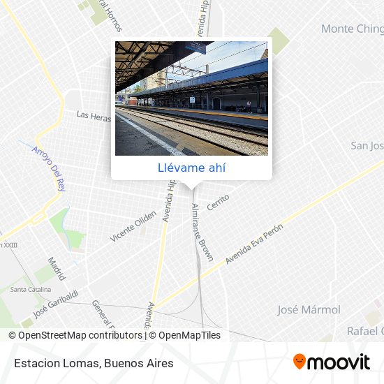 Mapa de Estacion Lomas
