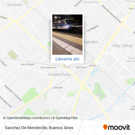 Mapa de Sanchez De Mendeville