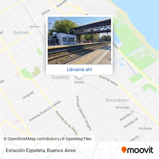 Mapa de Estación Ezpeleta