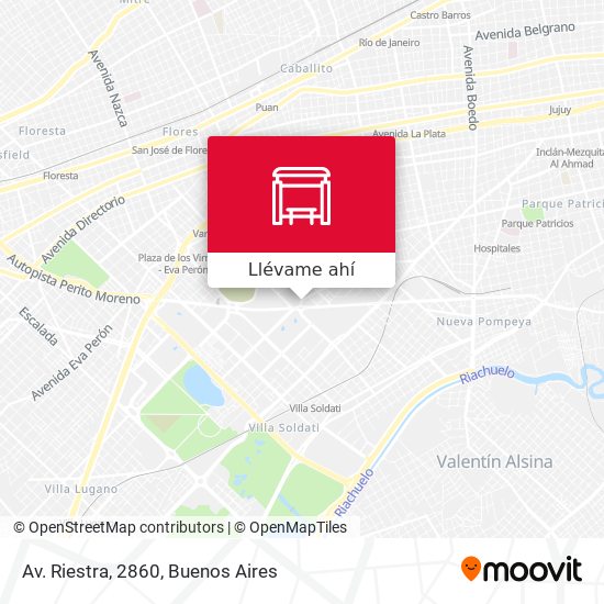 Mapa de Av. Riestra, 2860