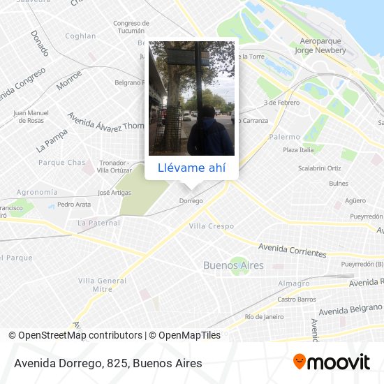 Mapa de Avenida Dorrego, 825