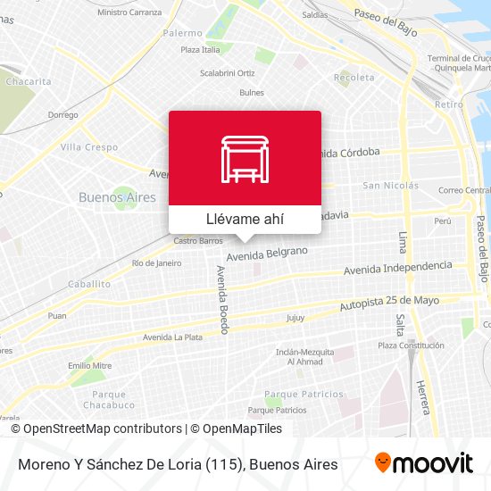 Mapa de Moreno Y Sánchez De Loria (115)