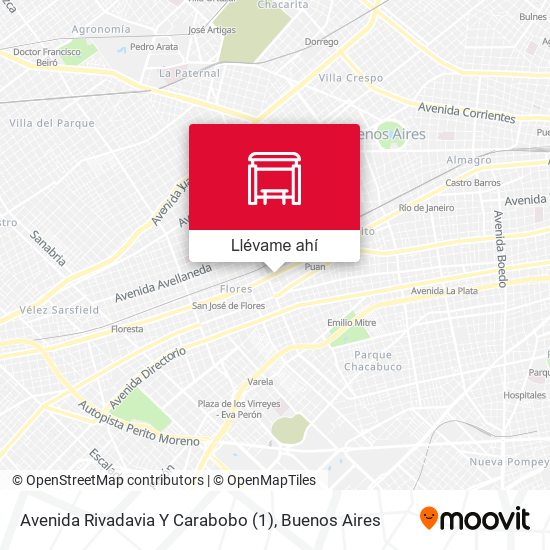 Mapa de Avenida Rivadavia Y Carabobo (1)