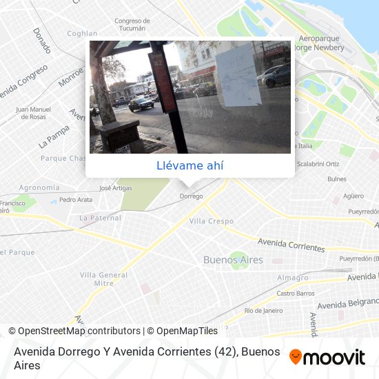 Mapa de Avenida Dorrego Y Avenida Corrientes (42)