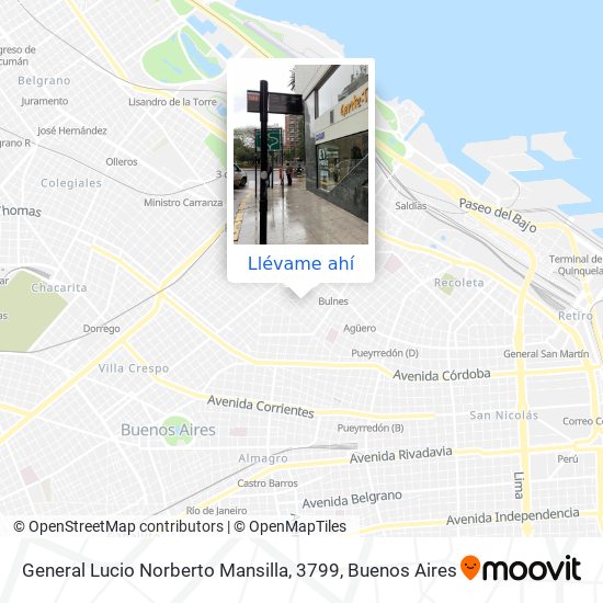 Mapa de General Lucio Norberto Mansilla, 3799