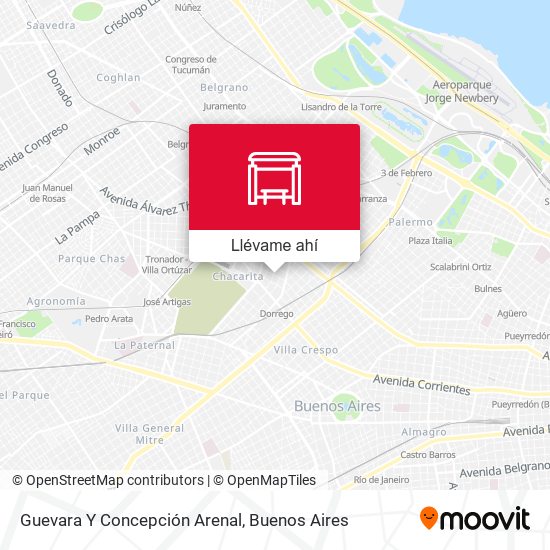 Mapa de Guevara Y Concepción Arenal