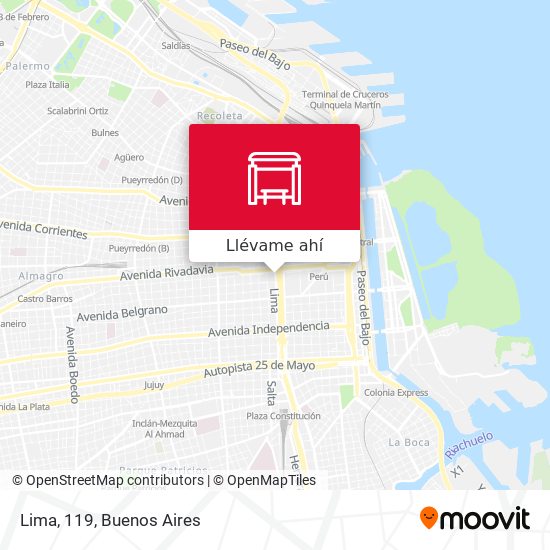 Mapa de Lima, 119
