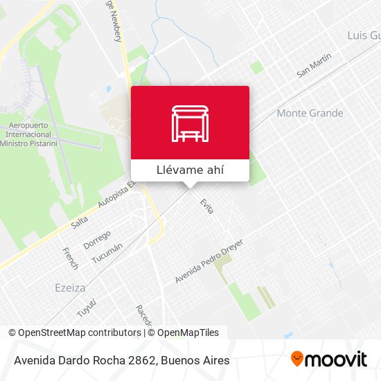 Mapa de Avenida Dardo Rocha 2862