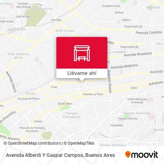 Mapa de Avenida Alberdi Y Gaspar Campos