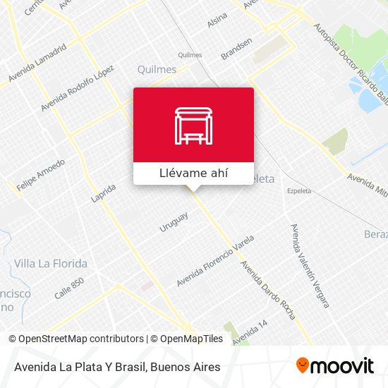 Mapa de Avenida La Plata Y Brasil