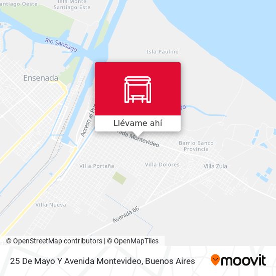 Mapa de 25 De Mayo Y Avenida Montevideo